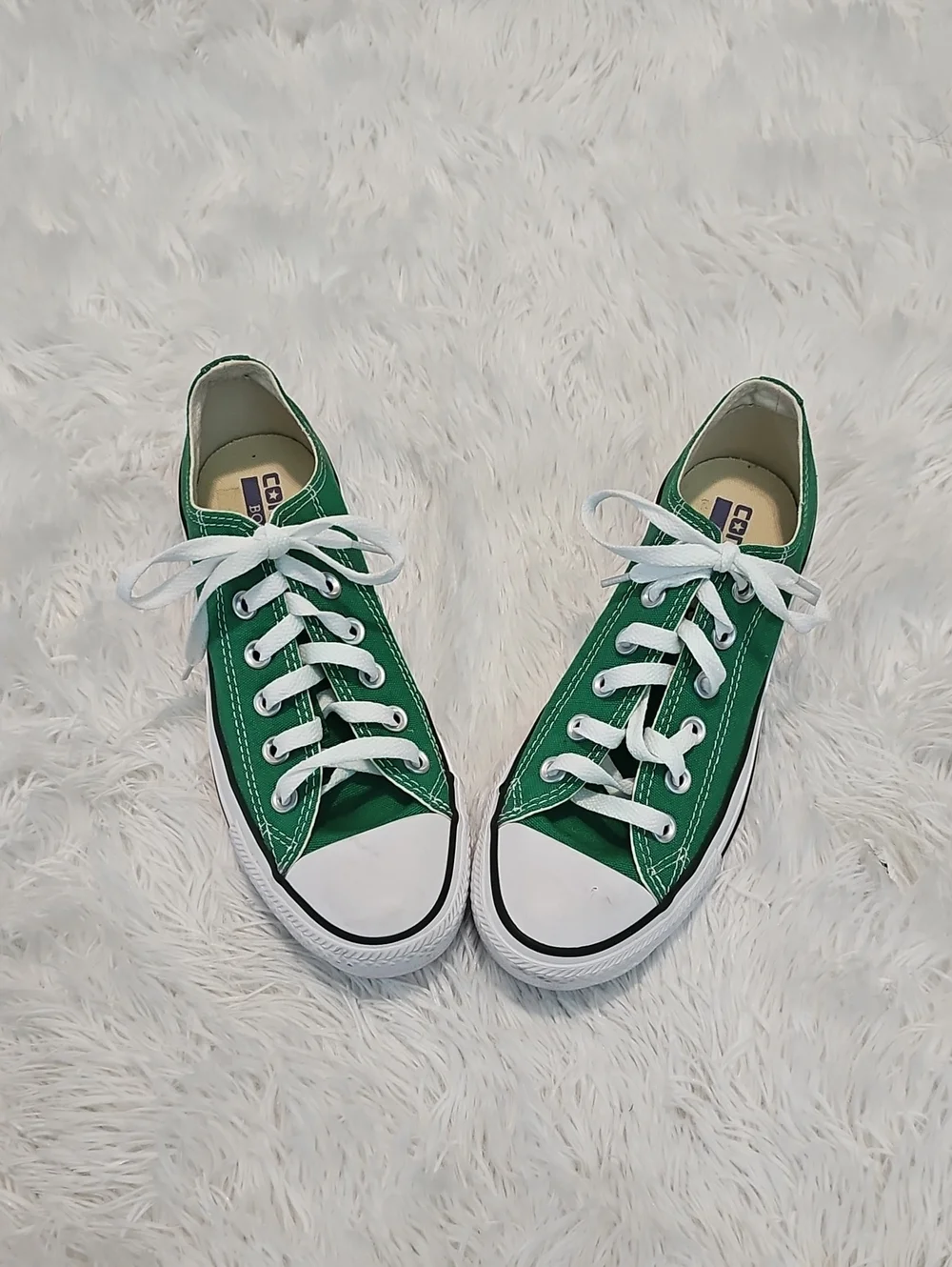 Green CONVERSE tennis
